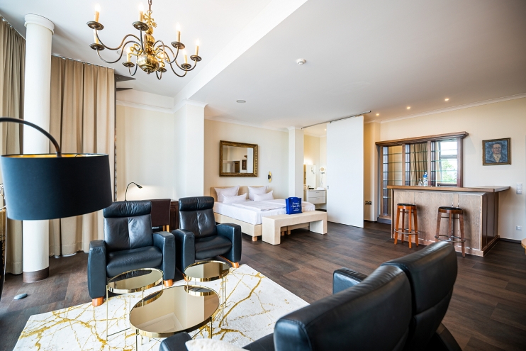 Apartmentsuite Walküre Wohnraum